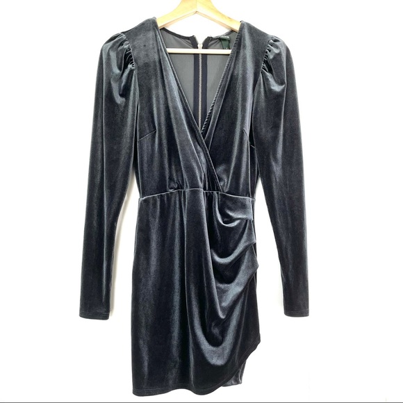 Wild Fable Velvet Long Sleeve Dress - Picture 2 of 9